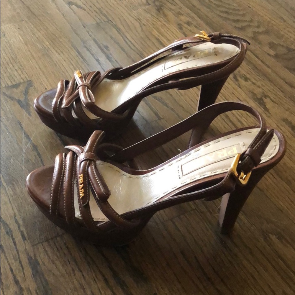 Prada Platform Heels
